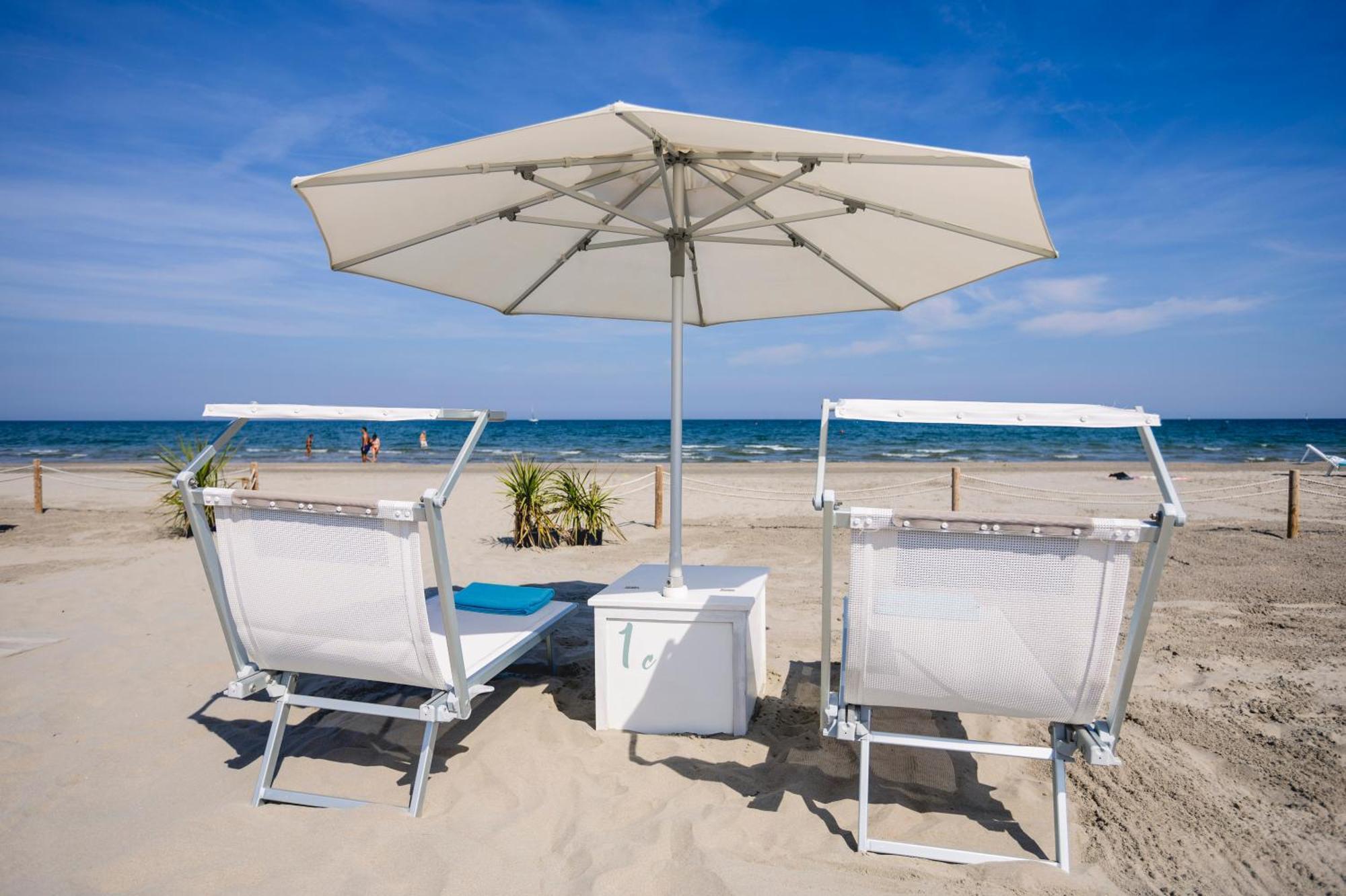 Hotel Saraceno Resort With Private Beach Milano Marittima Dış mekan fotoğraf