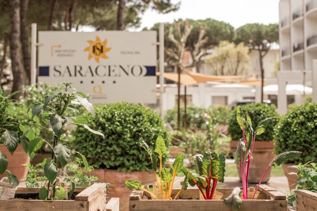 Hotel Saraceno Resort With Private Beach Milano Marittima Dış mekan fotoğraf