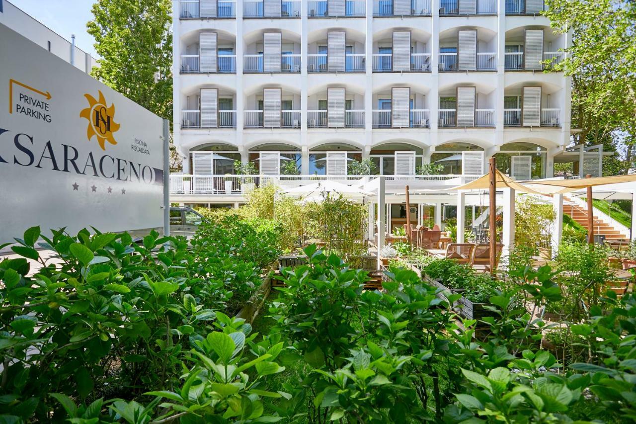Hotel Saraceno Resort With Private Beach Milano Marittima Dış mekan fotoğraf