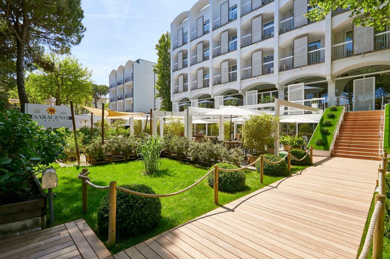 Hotel Saraceno Resort With Private Beach Milano Marittima Dış mekan fotoğraf